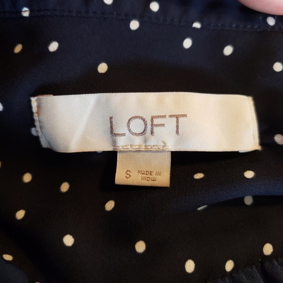 Loft Size Small dark blue and white polka-dot - Picture 5 of 6